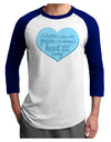 Adoption is When - Mom and Son Quote Adult Raglan Shirt by TooLoud-TooLoud-White-Royal-X-Small-Davson Sales