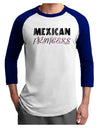 Mexican Princess - Cinco de Mayo Adult Raglan Shirt by TooLoud-TooLoud-White-Royal-X-Small-Davson Sales