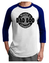 Worlds Greatest Dad Bod Adult Raglan Shirt by TooLoud-TooLoud-White-Royal-X-Small-Davson Sales