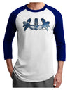 Air Masquerade Mask Adult Raglan Shirt by TooLoud-TooLoud-White-Royal-X-Small-Davson Sales