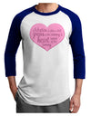 Adoption is When - Mom and Daughter Quote Adult Raglan Shirt by TooLoud-TooLoud-White-Royal-X-Small-Davson Sales