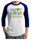 Happy Easter - Tulips Adult Raglan Shirt by TooLoud-TooLoud-White-Royal-X-Small-Davson Sales