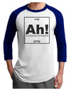 Ah the Element of Surprise Funny Science Adult Raglan Shirt by TooLoud-TooLoud-White-Royal-X-Small-Davson Sales