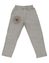 Pretty Daisy Heart Adult Loose Fit Lounge Pants-Lounge Pants-TooLoud-Ash-Gray-Small-Davson Sales