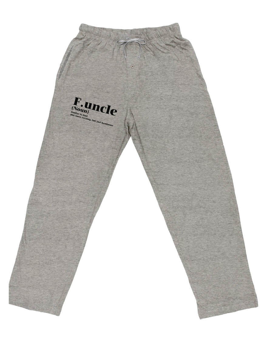 Funcle - Fun Uncle Adult Loose Fit Lounge Pants by TooLoud-TooLoud-Ash-Gray-Small-Davson Sales