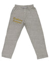 Birthday Entourage Text Adult Loose Fit Lounge Pants by TooLoud-TooLoud-Ash-Gray-Small-Davson Sales