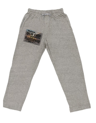 Believe You Can T Roosevelt Adult Loose Fit Lounge Pants by TooLoud-Lounge Pants-TooLoud-Ash-Gray-Small-Davson Sales