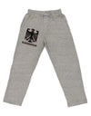 Bundeswehr Logo with Text Adult Loose Fit Lounge Pants-Lounge Pants-TooLoud-Ash-Gray-Small-Davson Sales