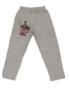 TooLoud Matching Pho Eva Pink Pho Bowl Adult Loose Fit Lounge Pants-Lounge Pants-TooLoud-Ash-Gray-Small-Davson Sales