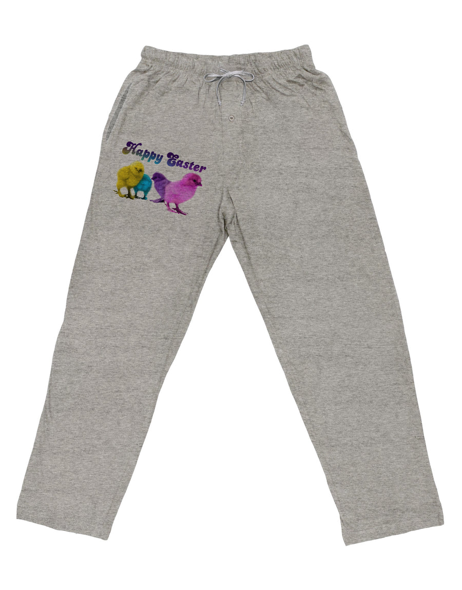 Happy Easter Peepers Adult Loose Fit Lounge Pants-Lounge Pants-TooLoud-Ash-Gray-Small-Davson Sales