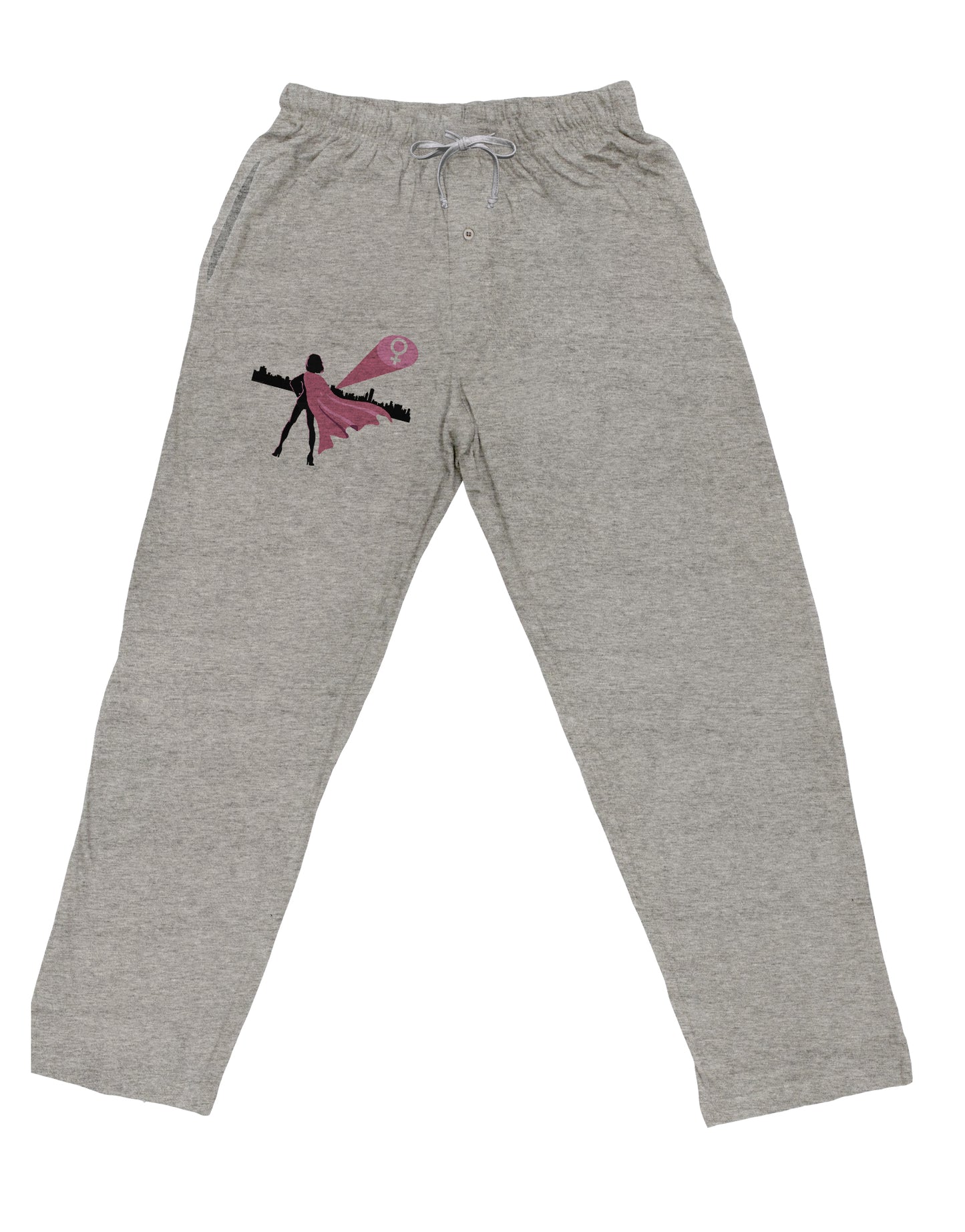 Girl Power Women's Empowerment Adult Loose Fit Lounge Pants by TooLoud-Lounge Pants-TooLoud-Ash-Gray-Small-Davson Sales