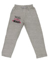 Wife Mom Beast Adult Loose Fit Lounge Pants-Lounge Pants-TooLoud-Ash-Gray-Small-Davson Sales