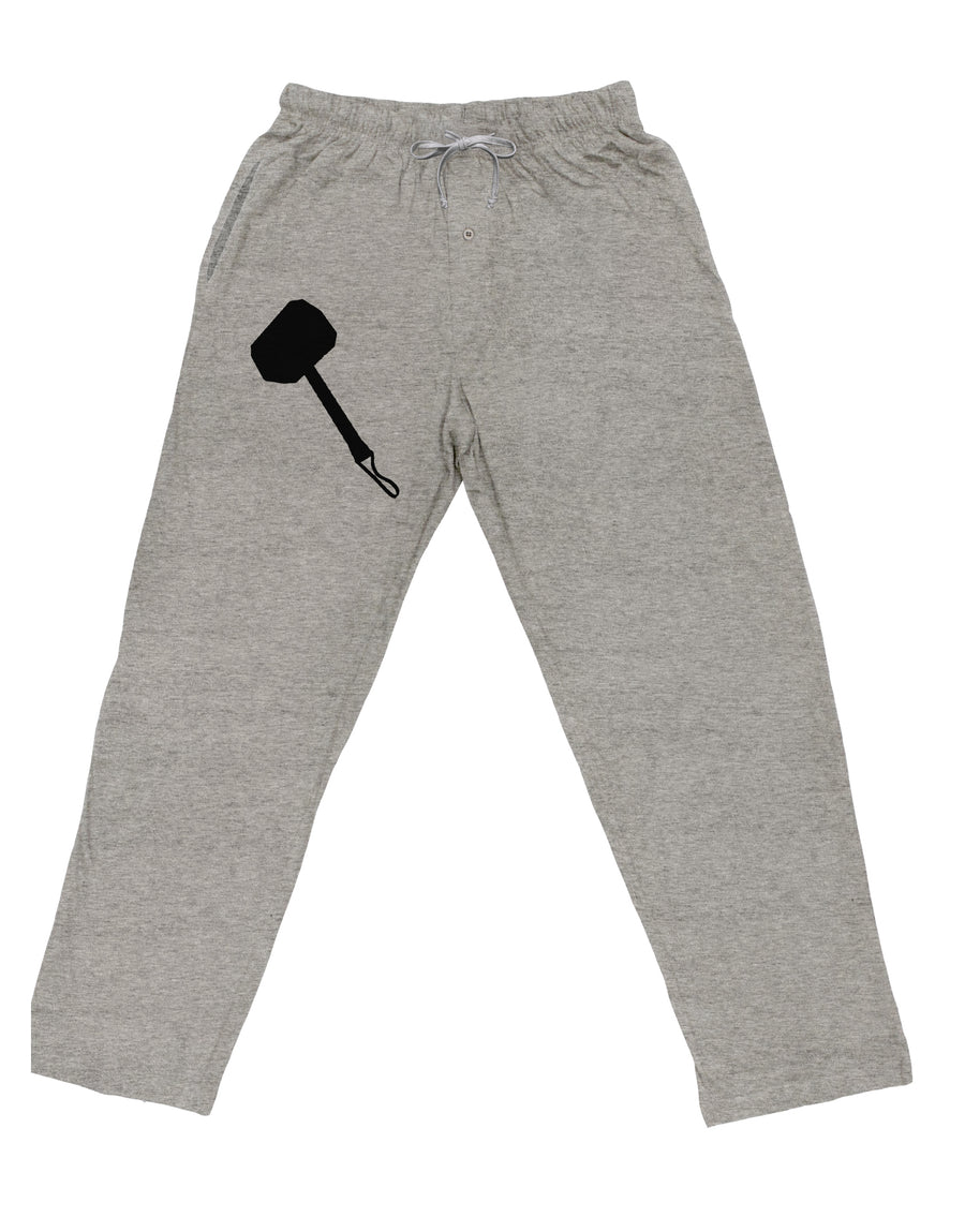 Thors Hammer Nordic Runes Lucky Odin Mjolnir Valhalla Adult Loose Fit Lounge Pants by TooLoud-TooLoud-Ash-Gray-Small-Davson Sales