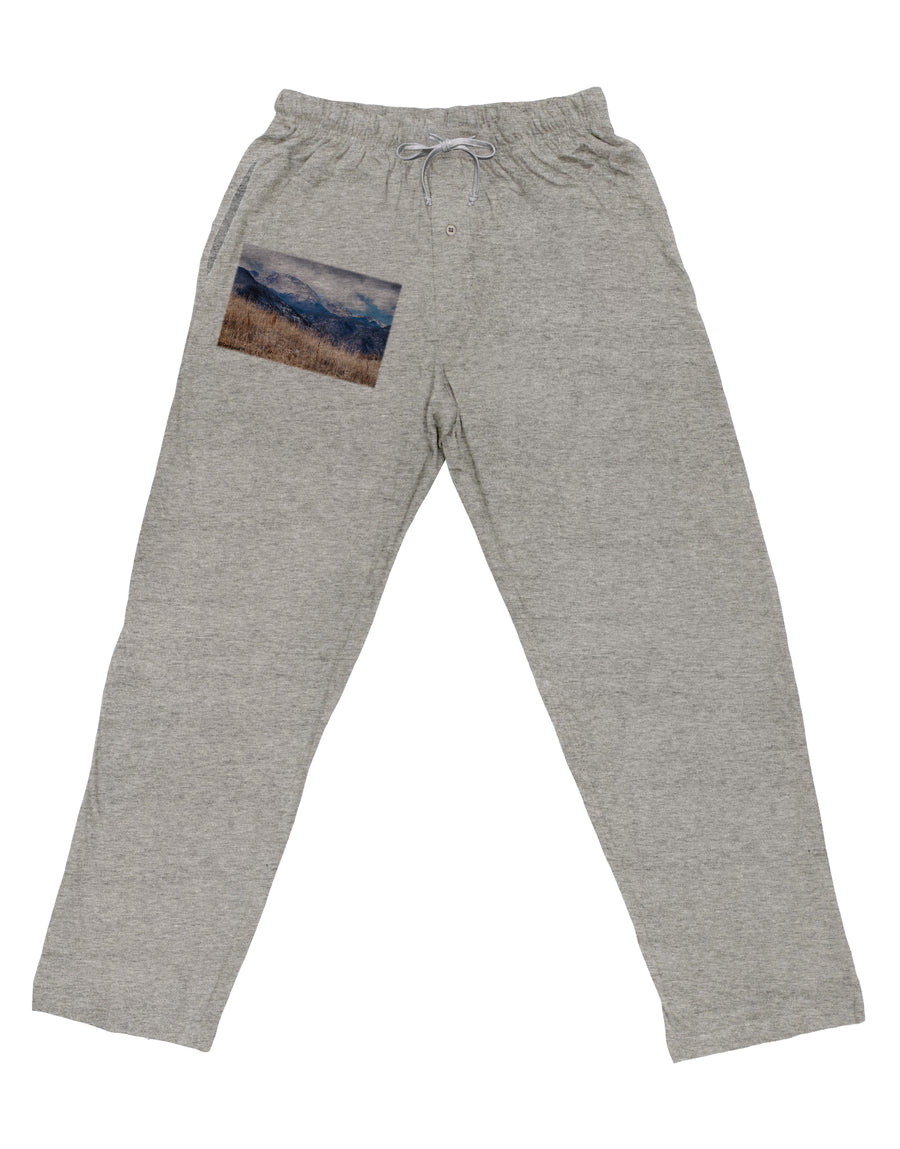 Pikes Peak CO Mountains Adult Loose Fit Lounge Pants by TooLoud-Lounge Pants-TooLoud-Ash-Gray-Small-Davson Sales