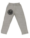 TooLoud Pi Pie Adult Loose Fit Lounge Pants-Lounge Pants-TooLoud-Ash-Gray-Small-Davson Sales