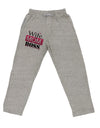 Wife Mom Boss Adult Loose Fit Lounge Pants-Lounge Pants-TooLoud-Ash-Gray-Small-Davson Sales