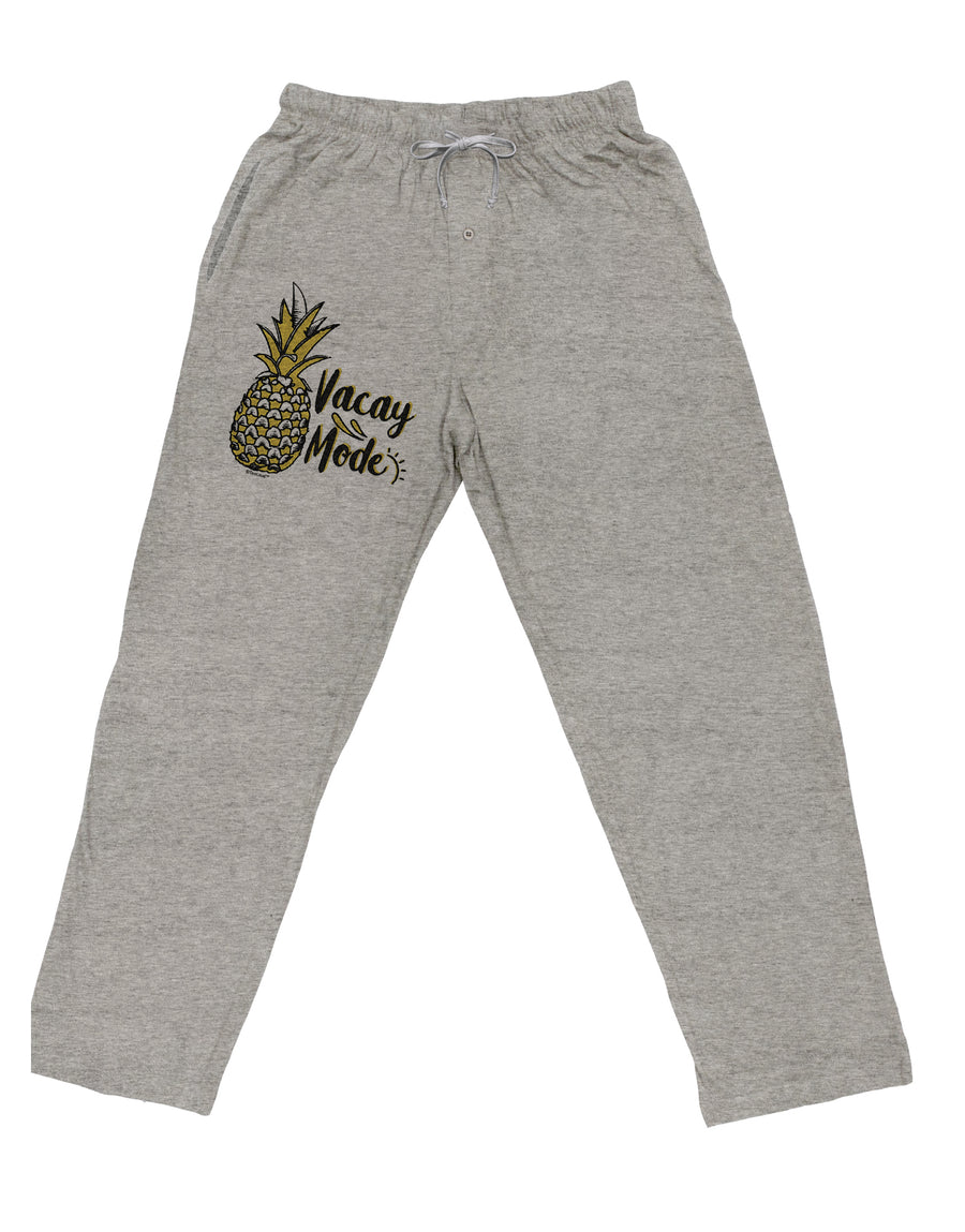 TooLoud Vacay Mode Pinapple Adult Loose Fit Lounge Pants-Lounge Pants-TooLoud-Ash-Gray-Small-Davson Sales