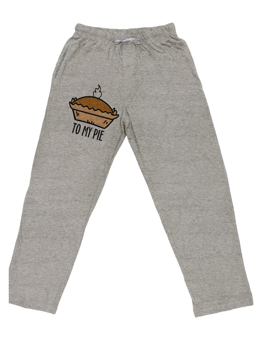 TooLoud To My Pie Adult Loose Fit Lounge Pants-Lounge Pants-TooLoud-Ash-Gray-Small-Davson Sales