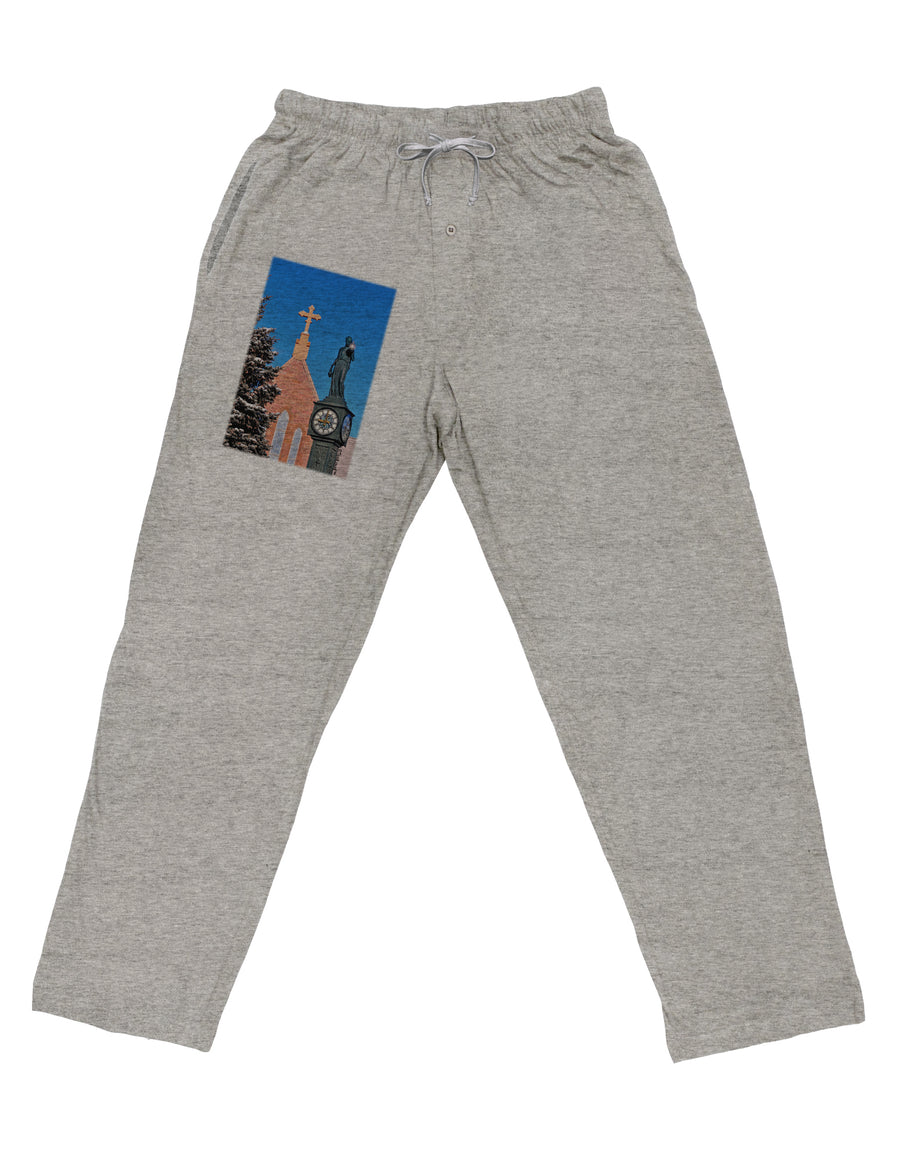 Manitou Springs Colorado Adult Loose Fit Lounge Pants by TooLoud-Lounge Pants-TooLoud-Ash-Gray-Small-Davson Sales