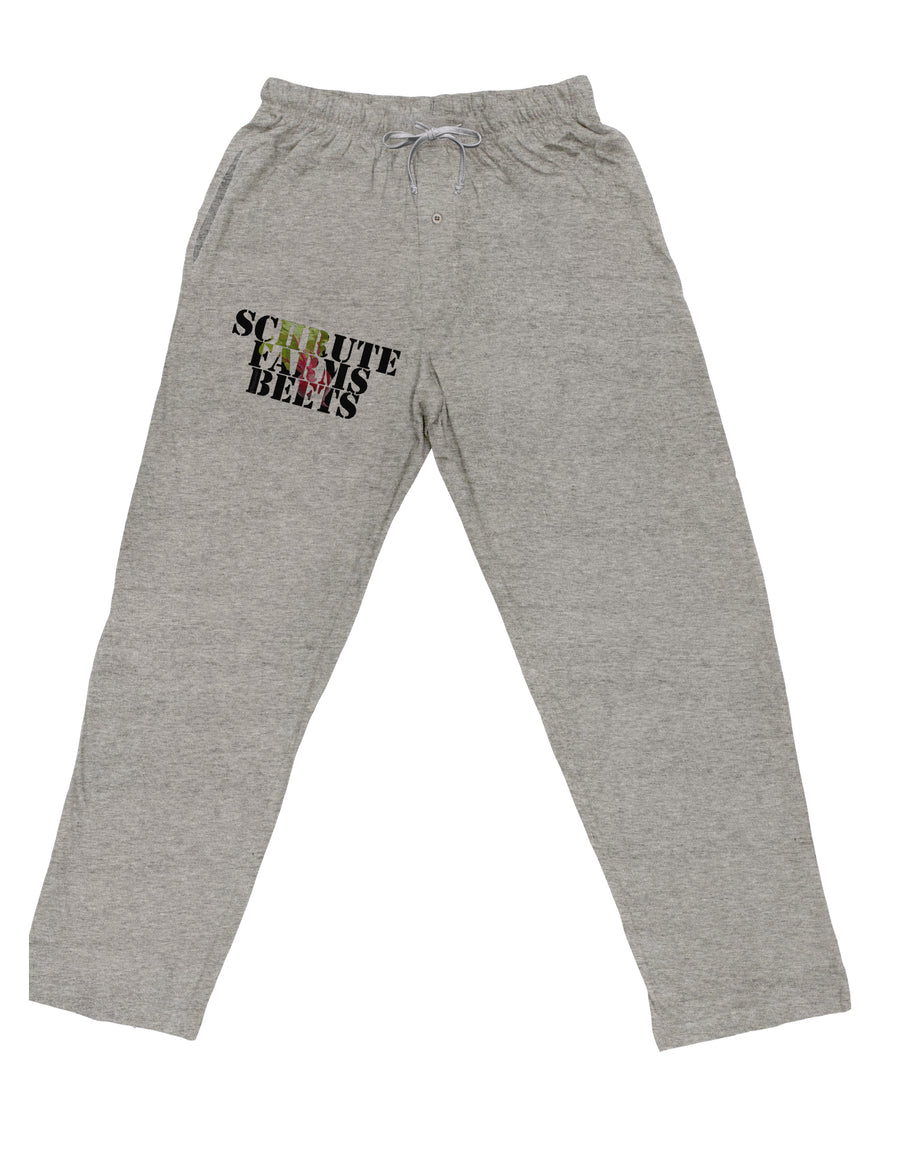 Schrute Farms Beets Adult Loose Fit Lounge Pants by TooLoud-TooLoud-Ash-Gray-Small-Davson Sales