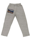 Pikes Peak CO Mountains Text Adult Loose Fit Lounge Pants by TooLoud-Lounge Pants-TooLoud-Ash-Gray-Small-Davson Sales