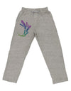 Tropical Feathers Adult Loose Fit Lounge Pants-Lounge Pants-TooLoud-Ash-Gray-Small-Davson Sales