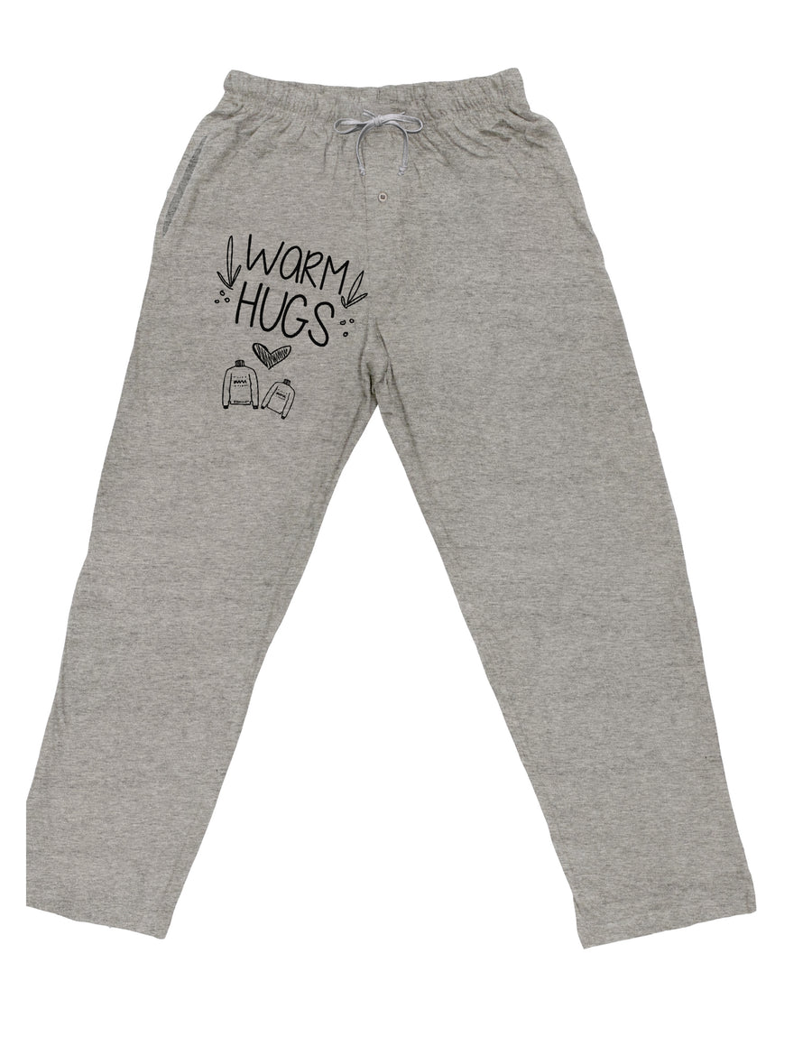 TooLoud Warm Hugs Adult Loose Fit Lounge Pants-Lounge Pants-TooLoud-Ash-Gray-Small-Davson Sales