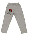 Pirate Skull Adult Loose Fit Lounge Pants-Lounge Pants-TooLoud-Ash-Gray-Small-Davson Sales