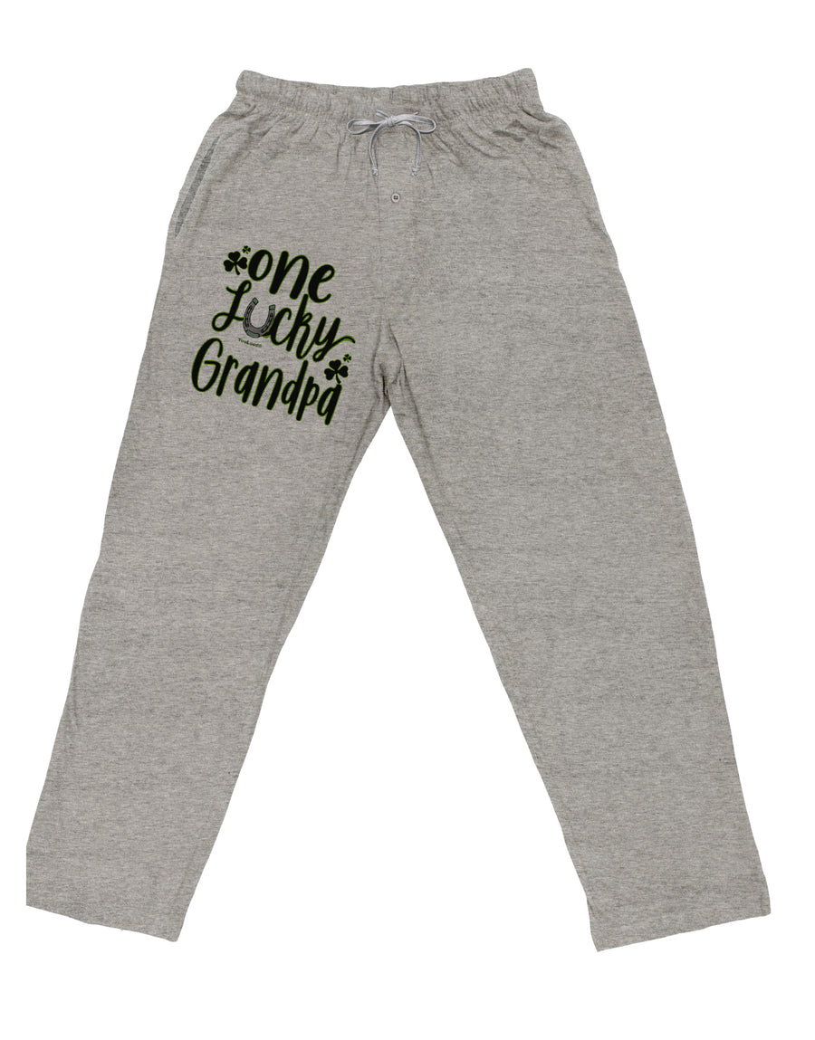 TooLoud One Lucky Grandpa Shamrock Adult Loose Fit Lounge Pants-Lounge Pants-TooLoud-Ash-Gray-Small-Davson Sales