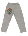 TooLoud I Woke Up This Gay Adult Loose Fit Lounge Pants-Lounge Pants-TooLoud-Ash-Gray-Small-Davson Sales