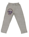 TooLoud No one can hurt me without my permission Ghandi Adult Loose Fit Lounge Pants-Lounge Pants-TooLoud-Ash-Gray-Small-Davson Sales