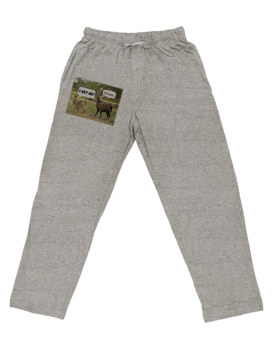 Angry Standing Llamas Adult Loose Fit Lounge Pants by TooLoud-Lounge Pants-TooLoud-Ash-Gray-Small-Davson Sales