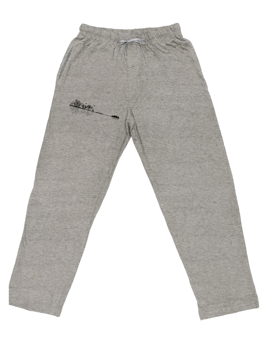 Nature's Harmony Guitar Adult Loose Fit Lounge Pants by TooLoud-Clothing-TooLoud-Ash-Gray-Small-Davson Sales