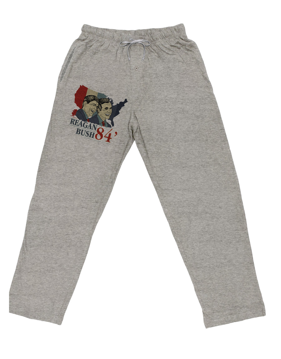 TooLoud REAGAN BUSH 84 Adult Loose Fit Lounge Pants-Lounge Pants-TooLoud-Ash-Gray-Small-Davson Sales