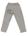 I Don't Always Test My Code Funny Quote Adult Loose Fit Lounge Pants by TooLoud-Clothing-TooLoud-Ash-Gray-Small-Davson Sales