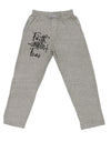 TooLoud Faith Conquers Fear Adult Loose Fit Lounge Pants-Lounge Pants-TooLoud-Ash-Gray-Small-Davson Sales