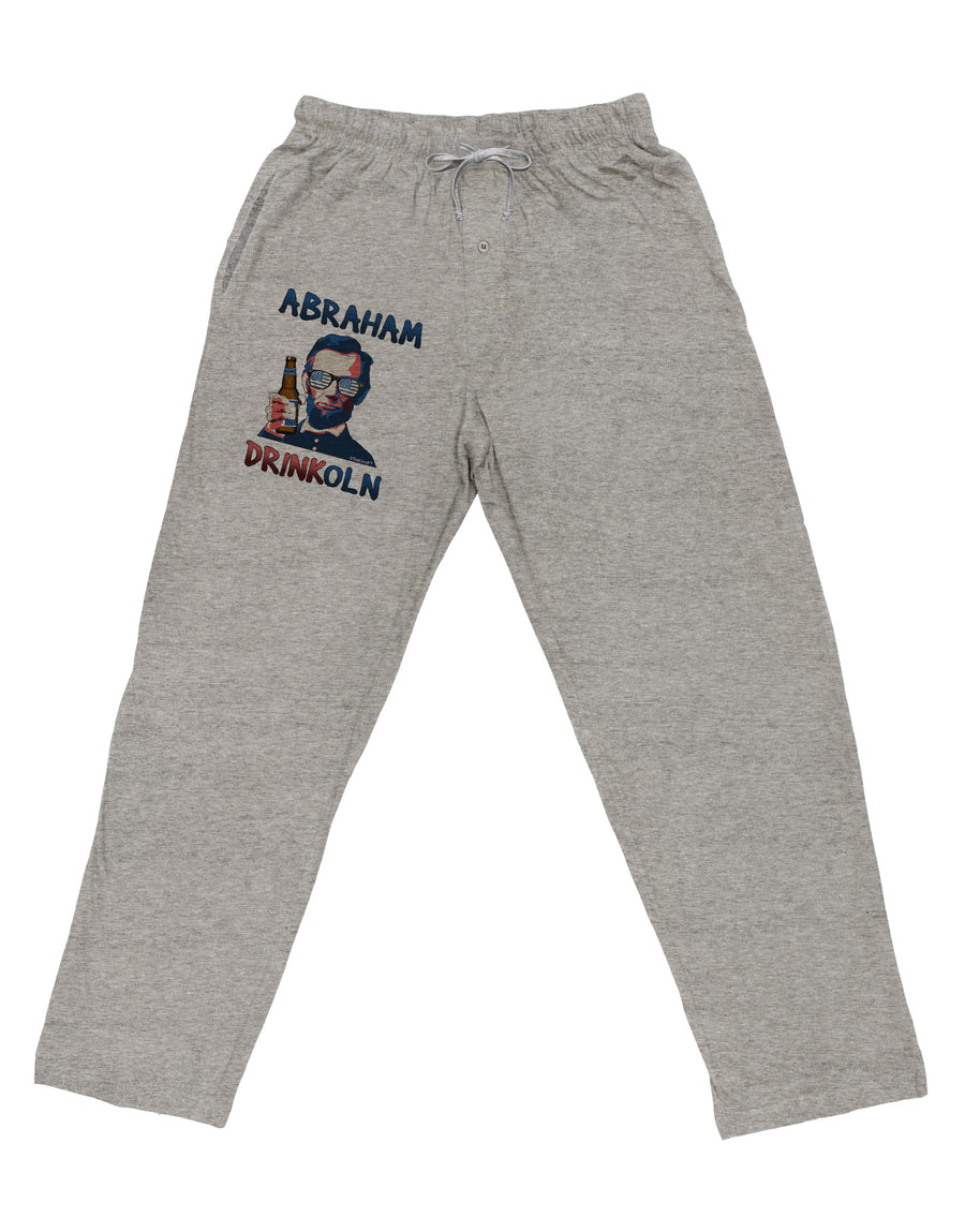 Abraham Drinkoln with Text Adult Loose Fit Lounge Pants