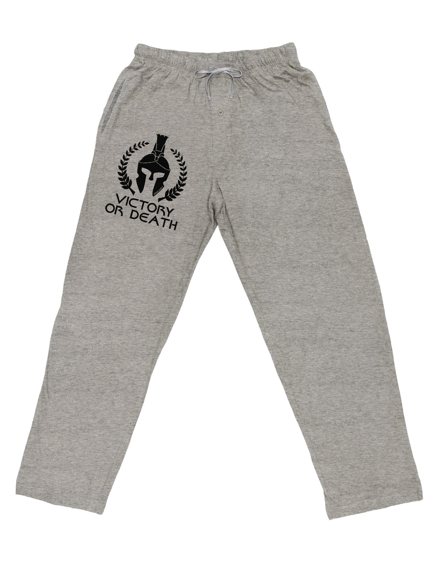 Spartan Victory Or Death Adult Loose Fit Lounge Pants-Lounge Pants-TooLoud-Ash-Gray-Small-Davson Sales