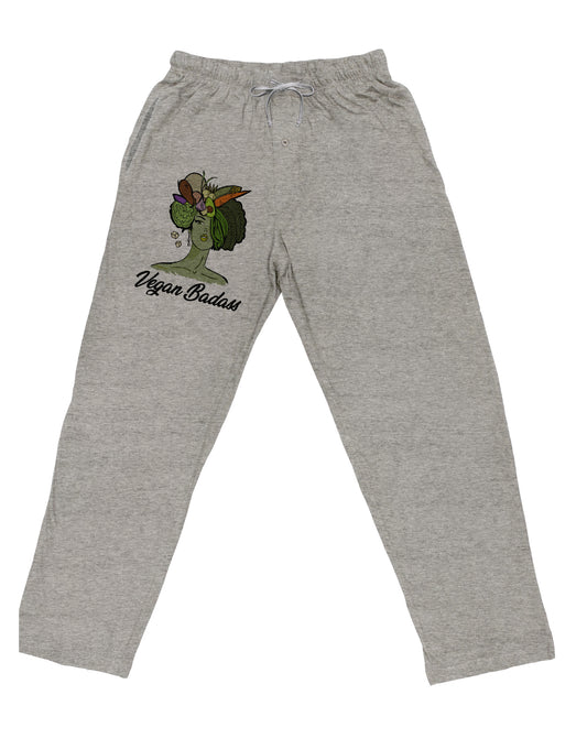TooLoud Vegan Badass Adult Loose Fit Lounge Pants-Lounge Pants-TooLoud-Ash-Gray-Small-Davson Sales