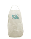 TooLoud Lorem Ipsum White Plus Size Apron-Bib Apron-TooLoud-Davson Sales