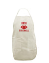 Ohio Football White Plus Size Apron by TooLoud-Bib Apron-TooLoud-White-OSFM-PlusSize-Davson Sales