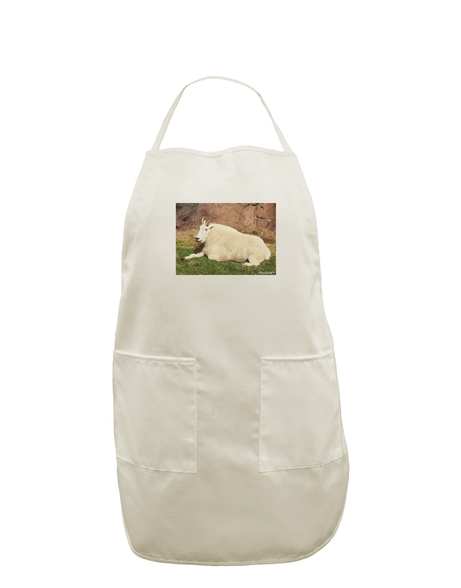 Relaxing Ram White Plus Size Apron-Bib Apron-TooLoud-White-OSFM-PlusSize-Davson Sales