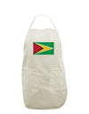 TooLoud Guyana Flag White Plus Size Apron-Bib Apron-TooLoud-Davson Sales