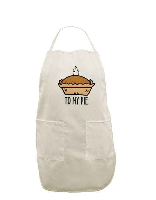 TooLoud To My Pie White Plus Size Apron-Bib Apron-TooLoud-Davson Sales
