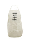 Pawpaw The Man The Myth The Legend White Plus Size Apron by TooLoud-Bib Apron-TooLoud-White-OSFM-PlusSize-Davson Sales