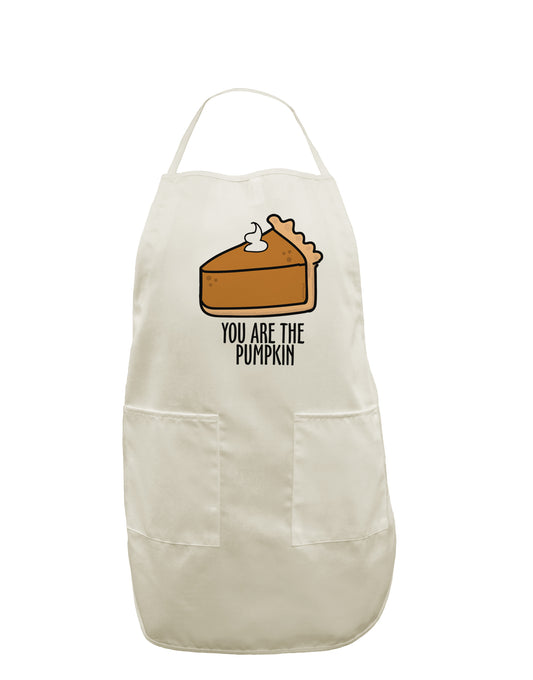 TooLoud You are the PUMPKIN White Plus Size Apron-Bib Apron-TooLoud-Davson Sales