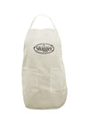 Lucille Slugger Logo White Plus Size Apron by TooLoud-Bib Apron-TooLoud-White-OSFM-PlusSize-Davson Sales