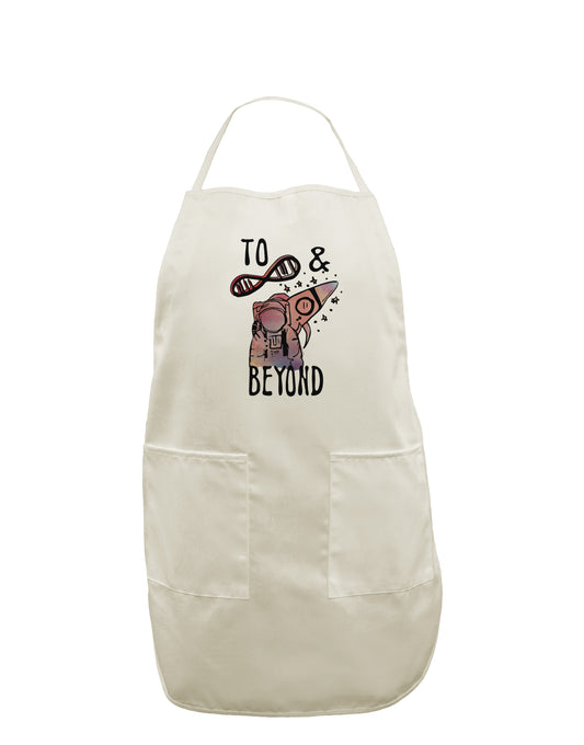 TooLoud To infinity and beyond White Plus Size Apron-Bib Apron-TooLoud-Davson Sales