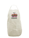 Teacher - Superpower White Plus Size Apron-Bib Apron-TooLoud-White-OSFM-PlusSize-Davson Sales