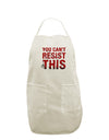 You Can't Resist This White Plus Size Apron-Bib Apron-TooLoud-White-OSFM-PlusSize-Davson Sales